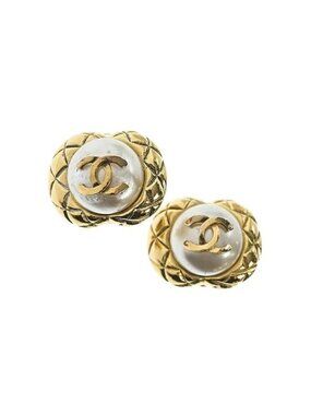 Chanel Earrings Gold
